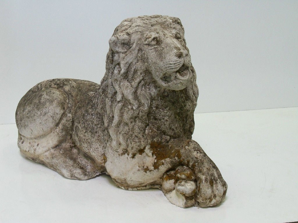 Lion Statue From Belgian Amusement Park