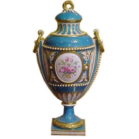 MINTON COVERED URN For Sale