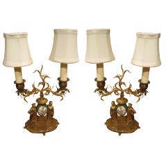 Pair Of French Lamps