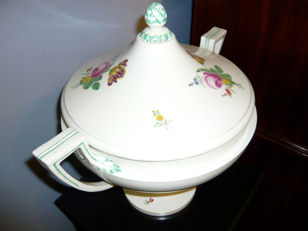 Austrian Royal Vienna Porcelain Tureen *SATURDAY SALE* For Sale