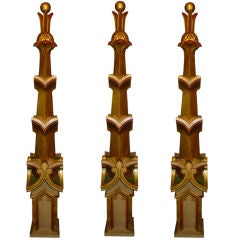 Three English Gothic Architectural Spires *SATURDAY SALE*