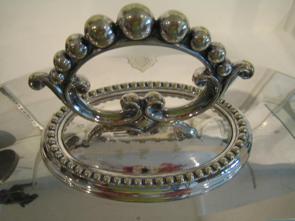 19th Century English Sheffield Plated Meat Dome