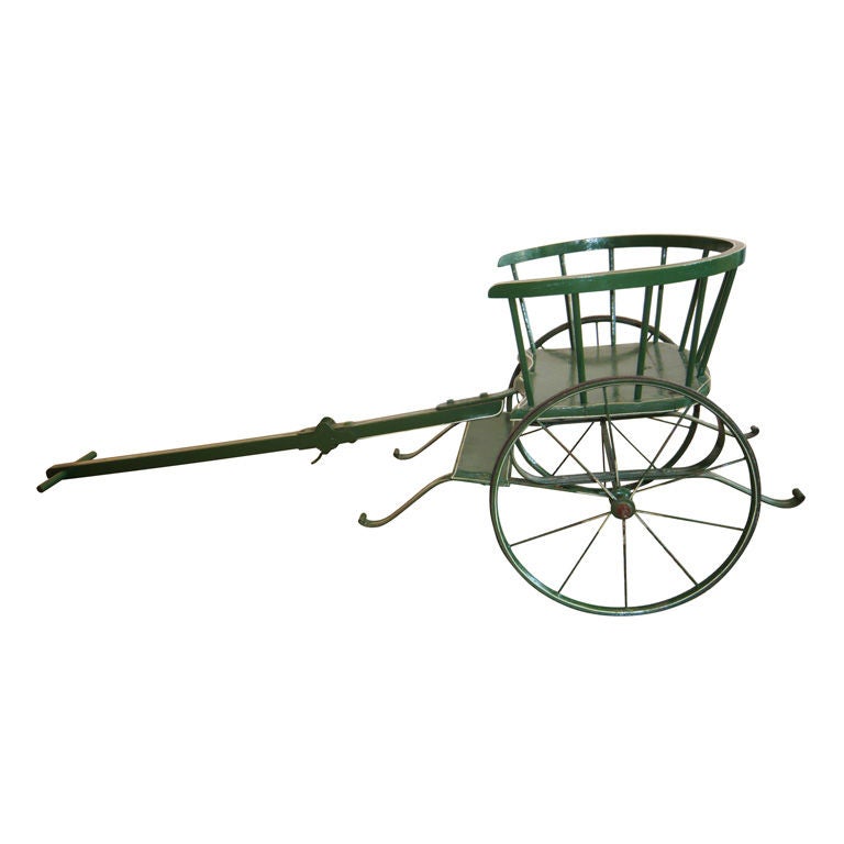 ENGLISH CHILD'S ANTIQUE DOG CART