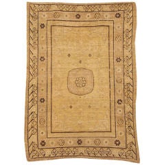Antique 19th Century Khotan Rug