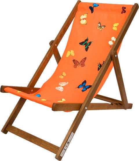 Contemporary Deck Chair by Damien Hirst