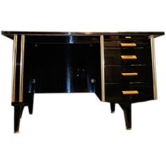 1970's Ebonised Desk