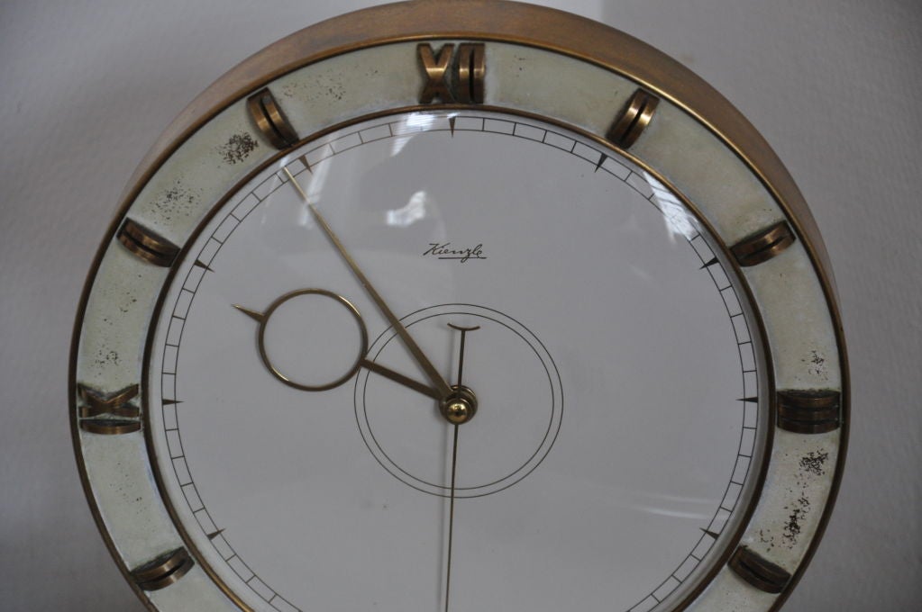 Brass Electric Clock 