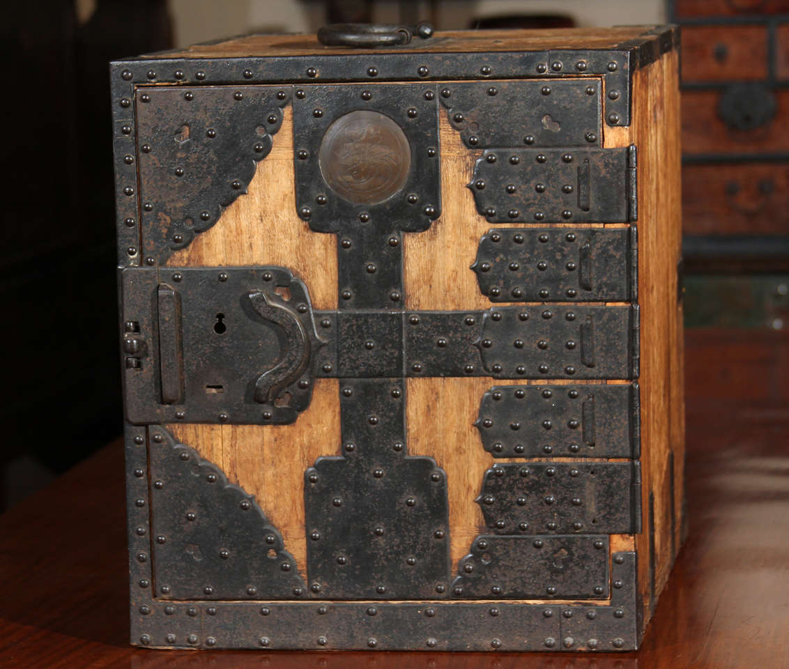 Japanese Ship's Lockbox Chest
