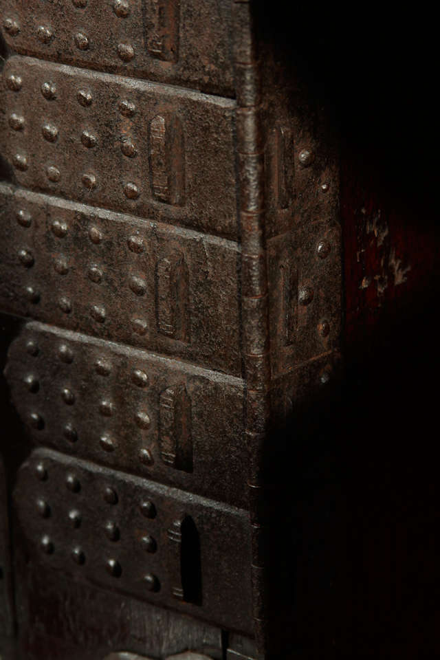 19th Century Japanese Ships Captain's Safe Chest