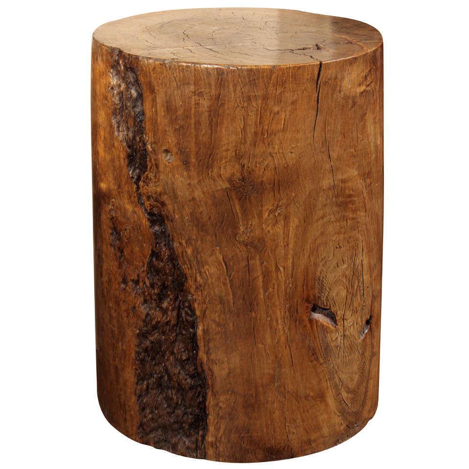 Philippine Molave Wood Pedestal Stand at 1stdibs