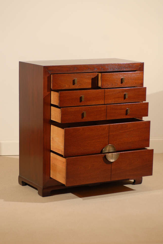 Beautiful Modern Chest, Pair Available, Choice of Finish In Excellent Condition In Atlanta, GA