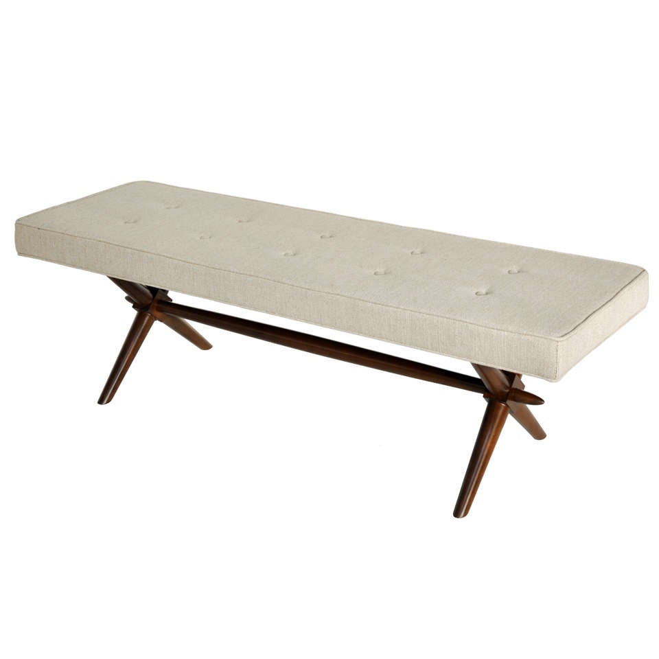 T.H. Robsjohn-Gibbings X-base bench