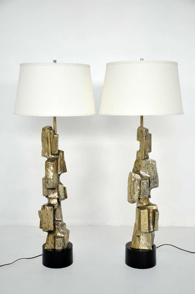 Sculptural lamps by Maurizio Tempestini for Laurel.

*Lamp shades not included.
