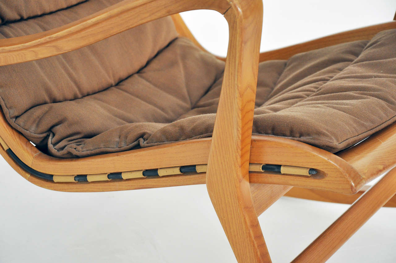 Mid-Century Modern Gio Ponti Rocking Chair