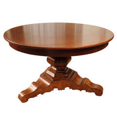 Biedermeier Mahogany table