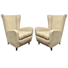 Set of Four Armchairs by Paolo Buffa