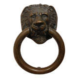 Antique Lion Door Knocker