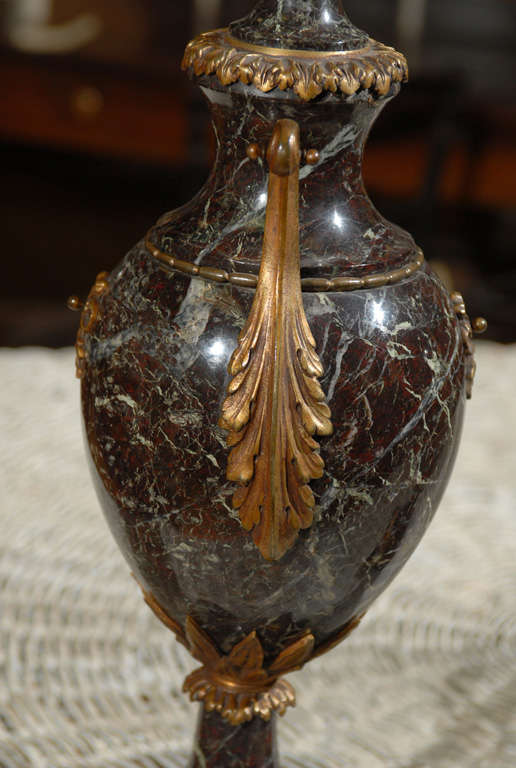 Pair of 19th Century French Marble Cassoulets 5