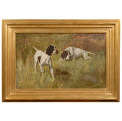 Painting of Sporting Dogs