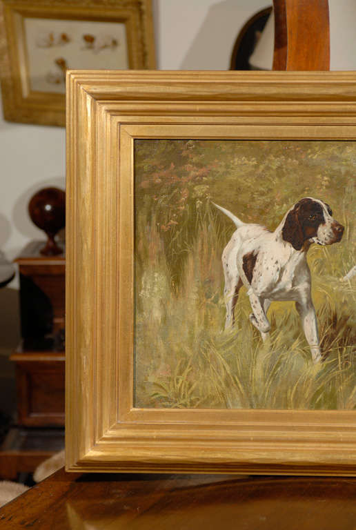 American Painting of Sporting Dogs