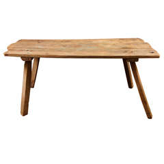 An Early 19th Century Hog Butchering Collapsible Work Table 12