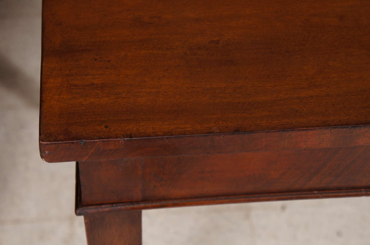 19th Century Edwardian Mahogany Console Table For Sale