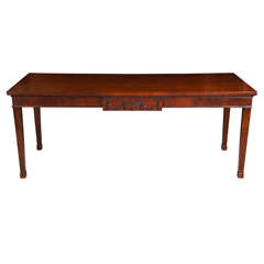 Edwardian Mahogany Console Table 12