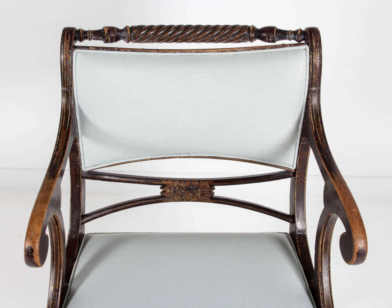 A pair of Danish Empire Armchairs 5