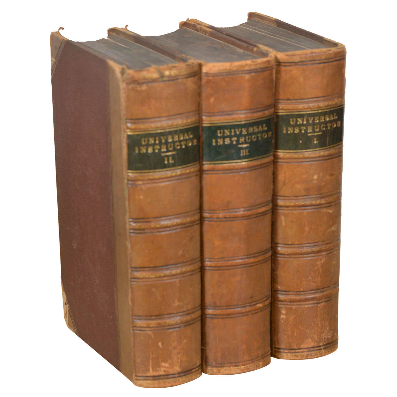 "The Universal Instructor" Volume, I, II & III, Set of Three Books