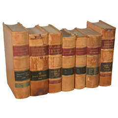 Northeastern Reporter & Lawyers Reports 1898-1906:: lot de 7 livres anciens