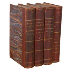 "Thomas Carlyle" by James Anthony Froude, Set of 4 Volumes