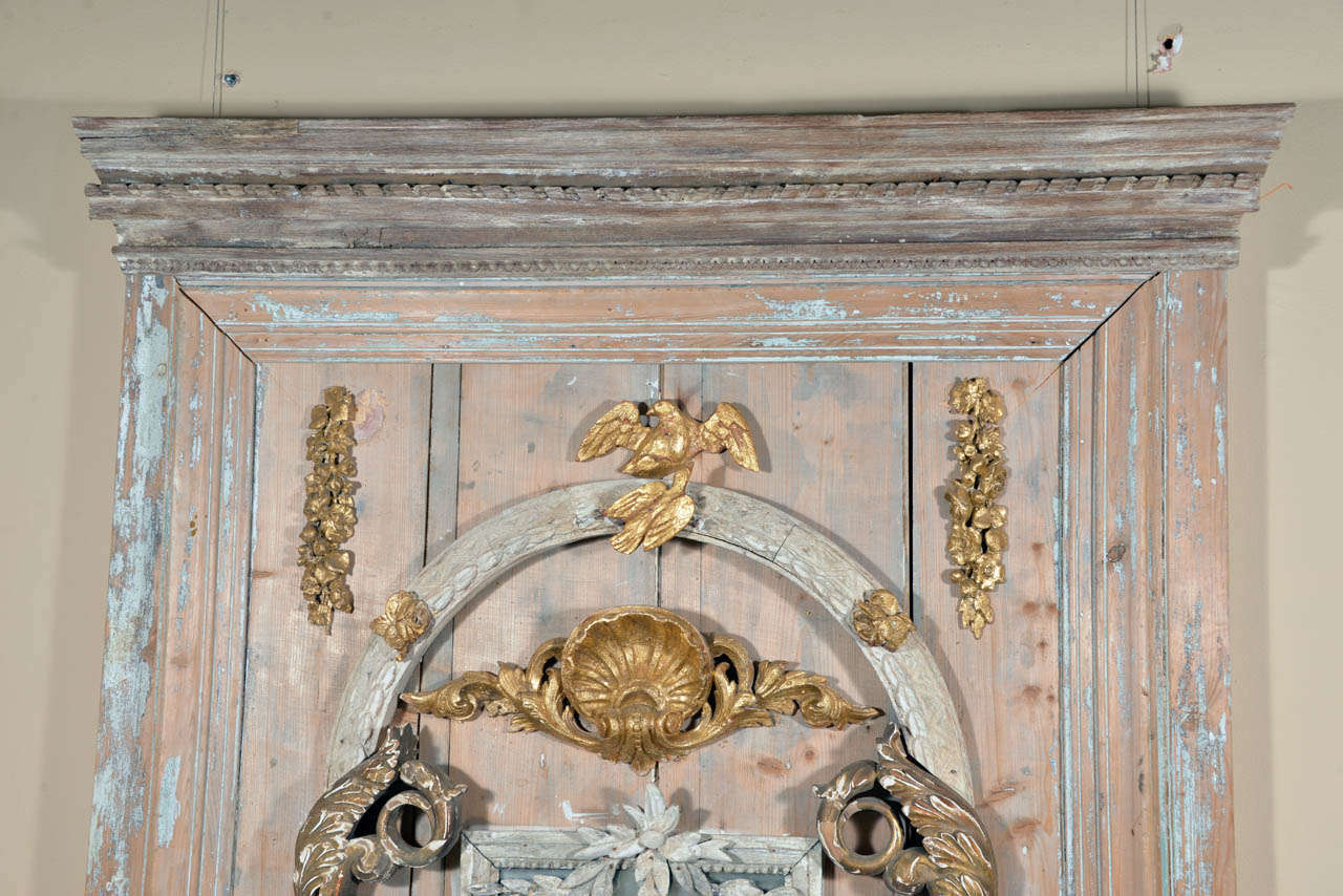 Italian Trumeau Mirror, Comprised of 18th & 19th Century Architectural Elements 2