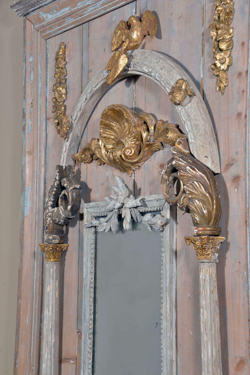 Italian Trumeau Mirror, Comprised of 18th & 19th Century Architectural Elements 4