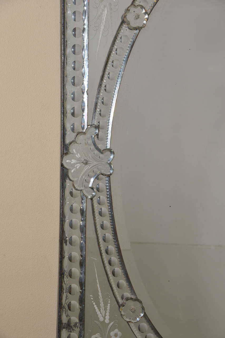 19th Century Napolean III Venetian Mirror 1