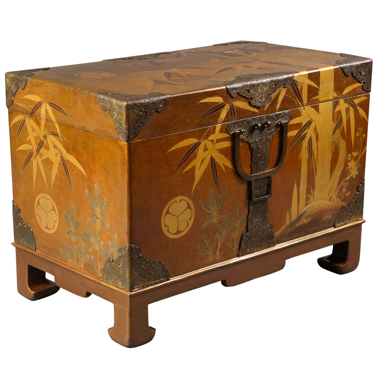 Japanese Fabric Storage Box at 1stDibs