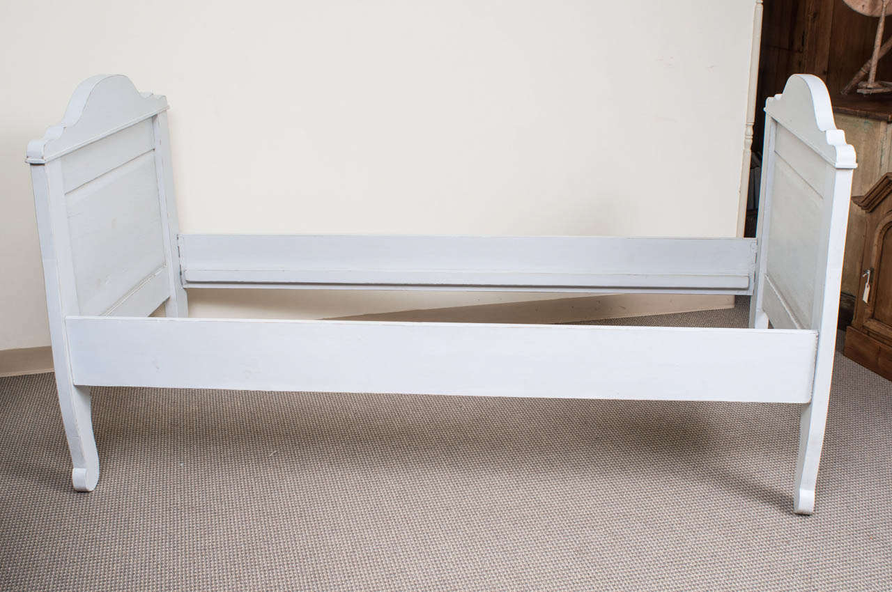 Painted Pine Box Bed