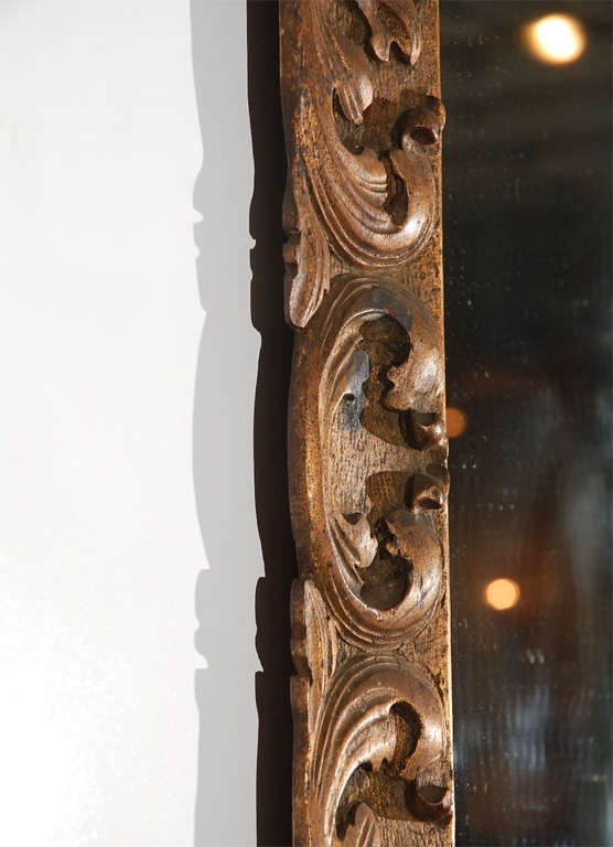 Detailed Wood Mirror 3