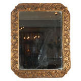 Detailed Wood Mirror