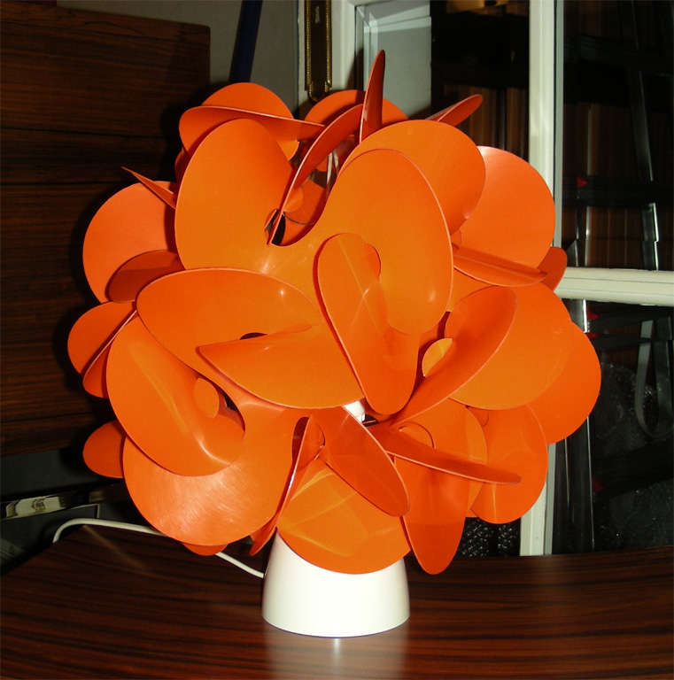 French 1970s Lamp by Raoul Raba
