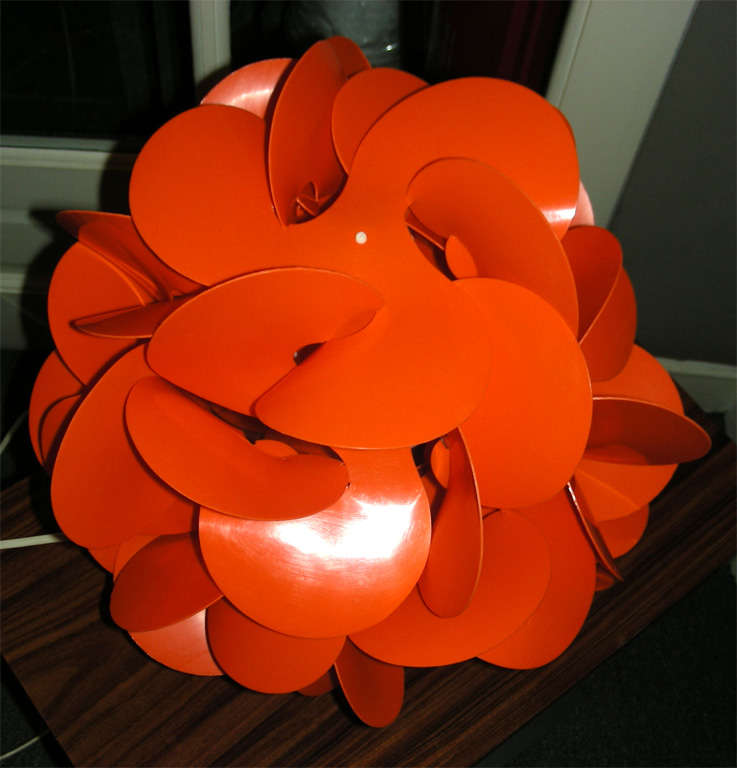Plastic 1970s Lamp by Raoul Raba