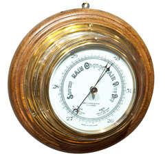 6" Dial Ships Aneroid Barometer (REDUCED from $1, 200)