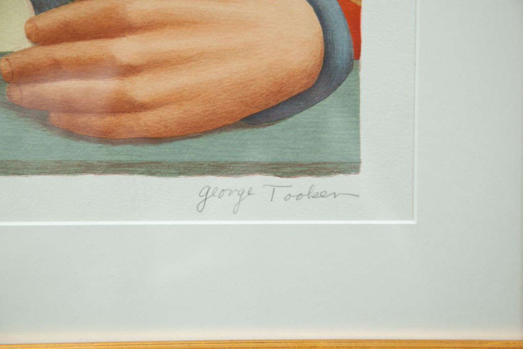 American George Tooker Lithograph* For Sale