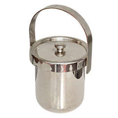 Retro Italian Silverplate Ice Bucket