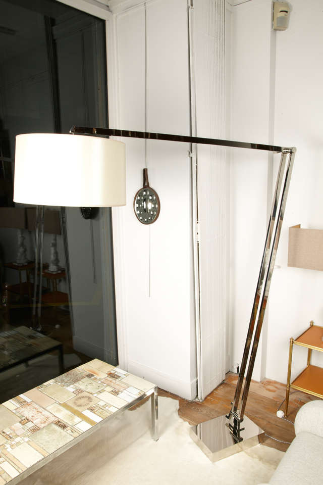 The "7" floor lamp. Limited edition of 20 pieces.