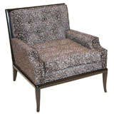 Upholstered Armchair Designed by T.H. Robsjohn-Gibbings