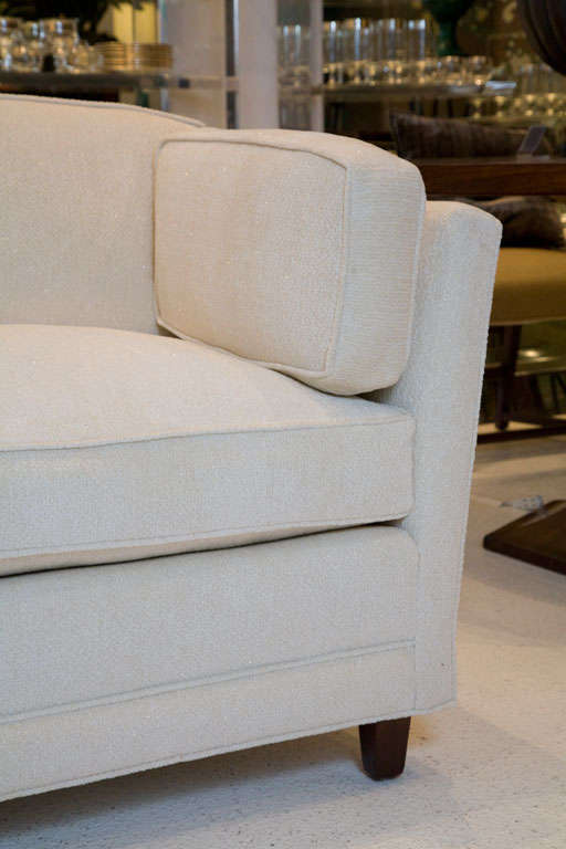 Custom Upholstered Loose Cushion Sofa