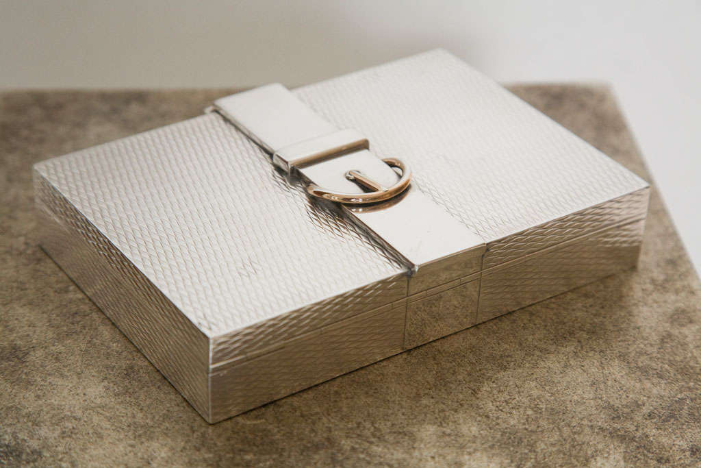 Sterling Silver Box by Hermes 2