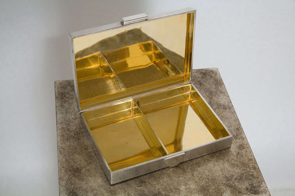 Sterling Silver Box by Hermes 4