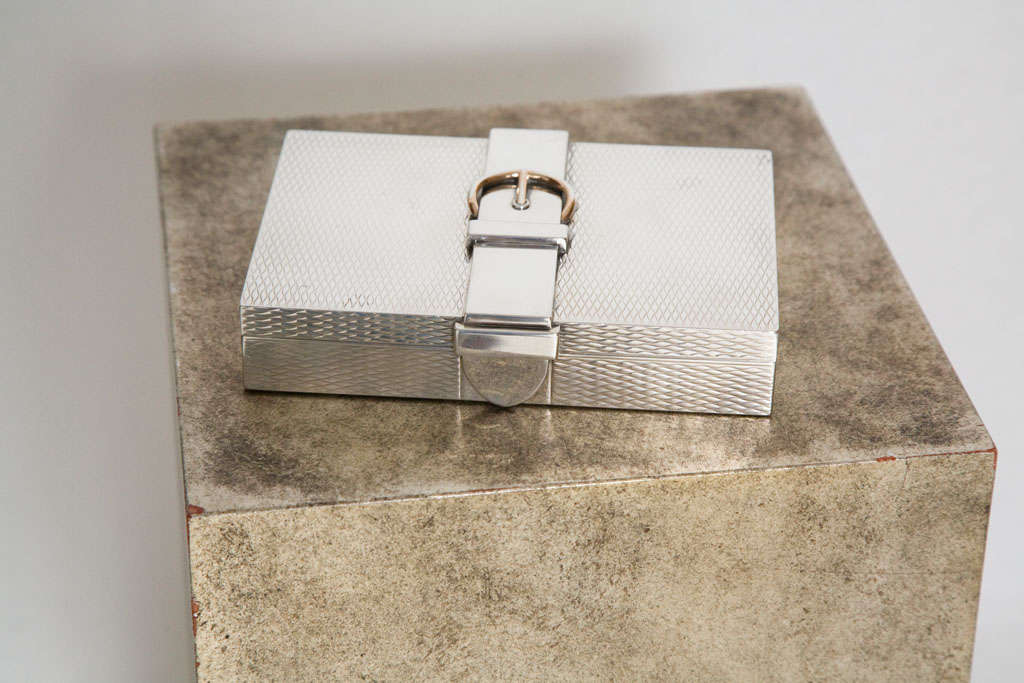 Sterling Silver Box by Hermes 6