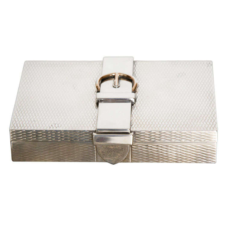 Sterling Silver Box by Hermes